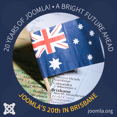 Joomla's 20th in Brisbane